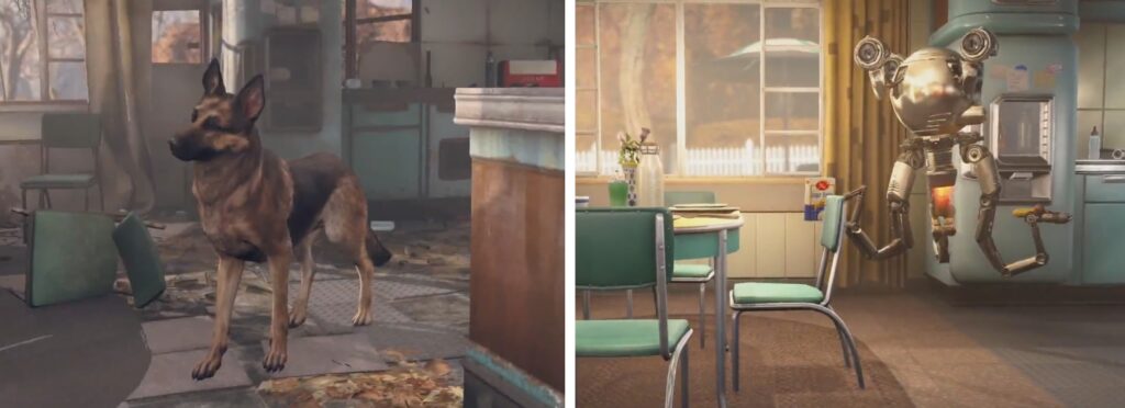 Fallout 4 Canigou y Mr Handy