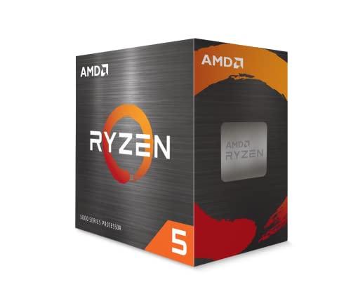 AMD Ryzen 5 5600 Procesador (6 Núcleos/12 Hilos, 65W TDP, Socket AM4, hasta 4.4 GHz de Frecuencia Boost, Ventilador wraith Stealth)