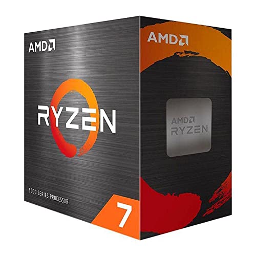 AMD Ryzen 7 5700G Procesador (Gráficos Radeon Integrados, 8 Núcleos/16 Hilos, 65W TDP, Socket AM4, Cache 20 MB, hasta 4.6 GHz de Frecuencia Boost, Ventilador wraith Stealth)
